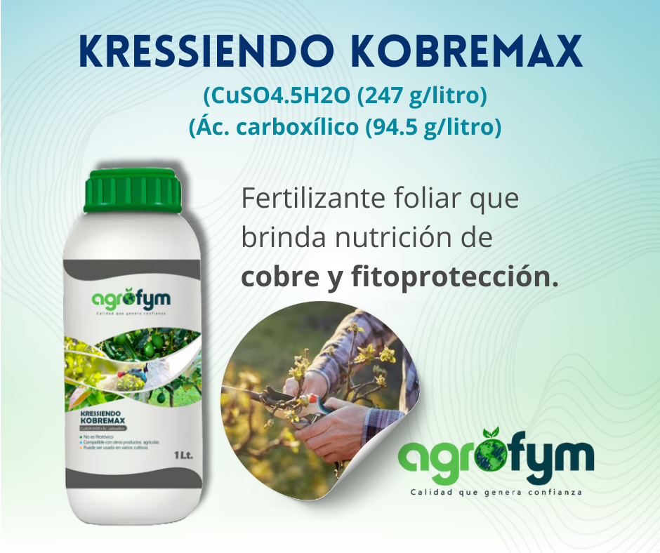 Kressiendo Kobremax: Nutrición y Protección Total para tus Cultivos